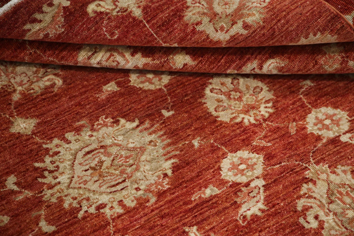 Afghan Oriental Rug 4' 10" x 6' 6" Hand-Knotted | No. AT34543