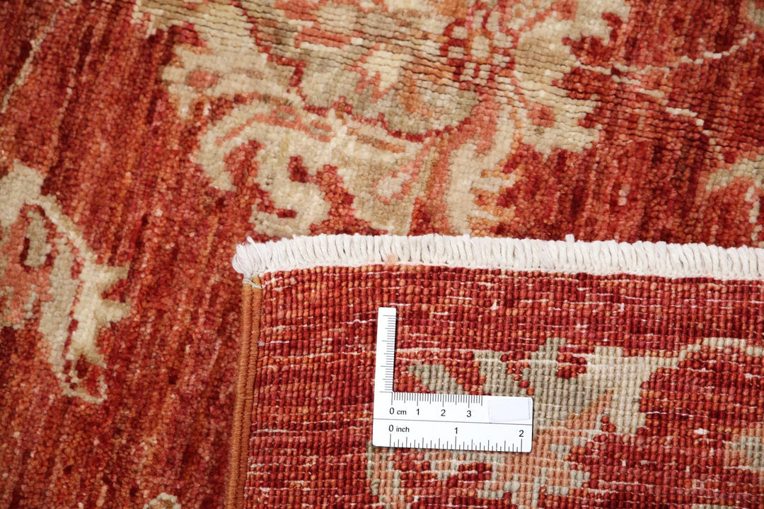 Afghan Oriental Rug 4' 10" x 6' 6" Hand-Knotted | No. AT34543
