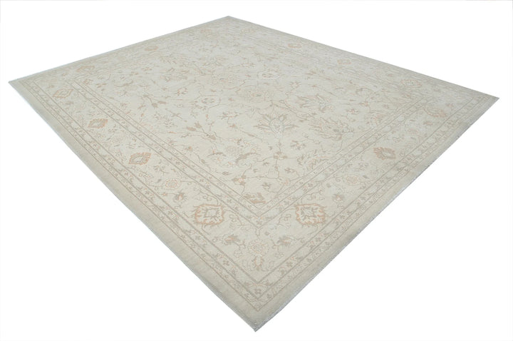 Afghan Serenity Rug 8' 1" x 9' 8" Hand-Knotted | No. AT34547