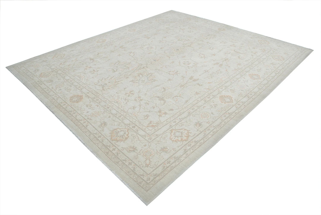 Afghan Serenity Rug 8' 1" x 9' 8" Hand-Knotted | No. AT34547