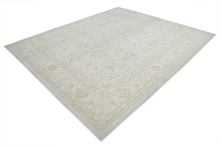 Afghan Serenity Rug 8' 1" x 9' 8" Hand-Knotted | No. AT34547