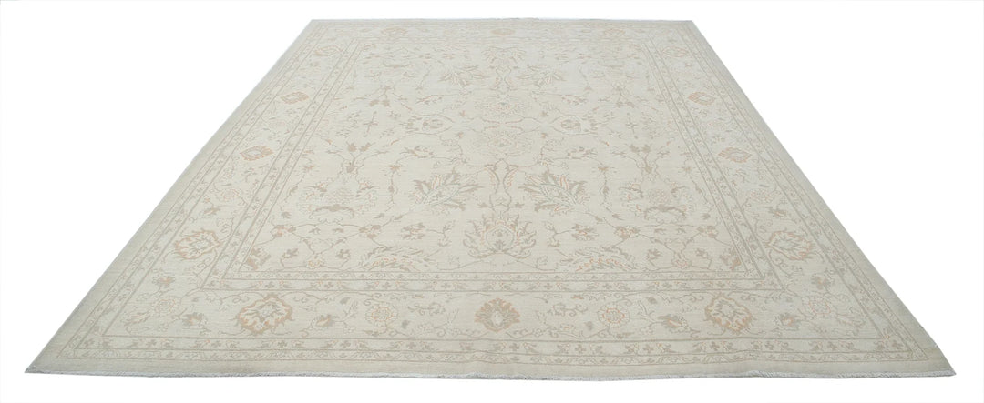 Afghan Serenity Rug 8' 1" x 9' 8" Hand-Knotted | No. AT34547