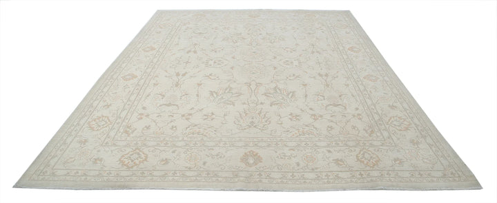 Afghan Serenity Rug 8' 1" x 9' 8" Hand-Knotted | No. AT34547