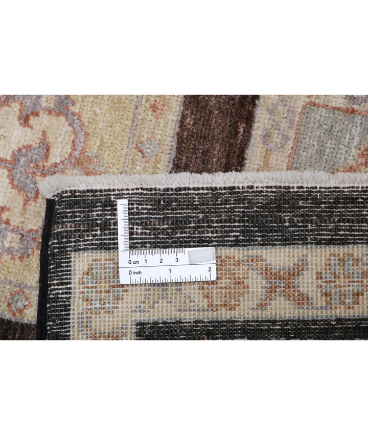 Brown Afghan Bakhtiari Rug 3' 0" x 5' 2" Hand-Knotted | No. AT34664