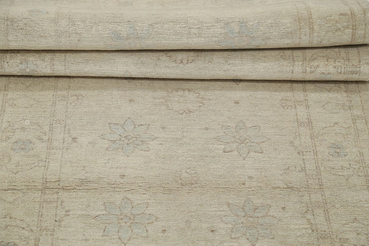 Afghan Serenity Runner Rug 2' 9" x 10' 8" Hand-Knotted | No. AT34679