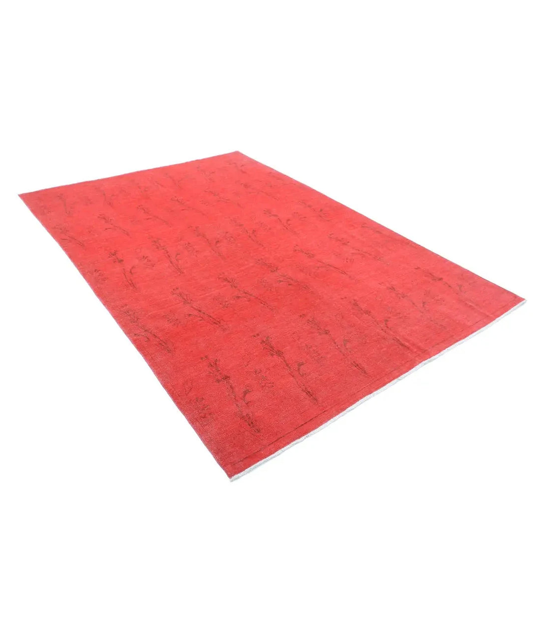 Hand Knotted Overdye Wool Rug 5' 11" x 8' 8" - No. AT34689
