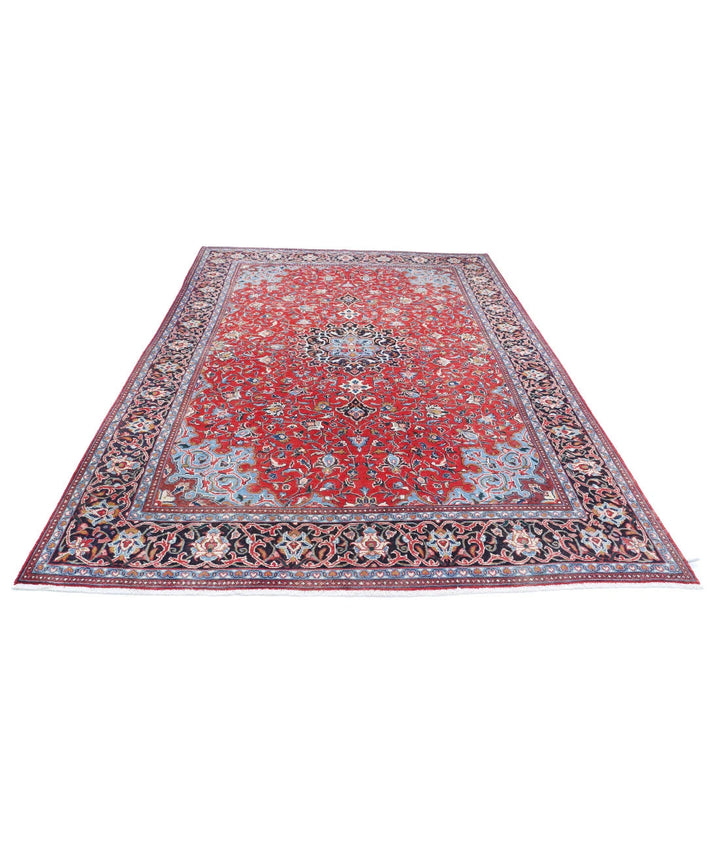 Persian Mahal Rug 7' 1" x 10' 6" Hand-Knotted | No. AT34736