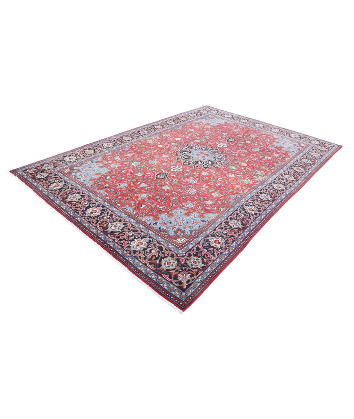 Persian Mahal Rug 7' 1" x 10' 6" Hand-Knotted | No. AT34736