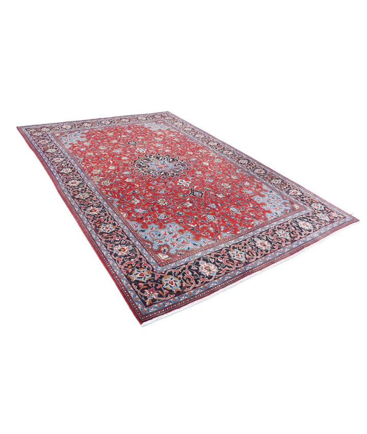 Persian Mahal Rug 7' 1" x 10' 6" Hand-Knotted | No. AT34736