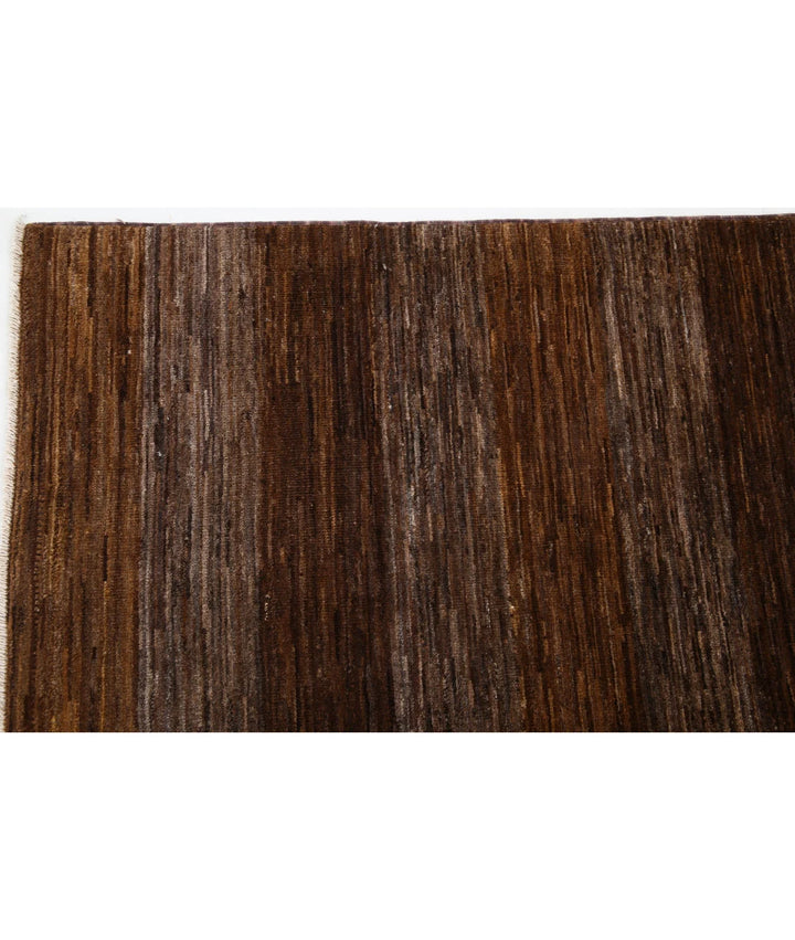Afghan Modcar Rug 6' 7" x 7' 11" Hand-Knotted | No. AT34767