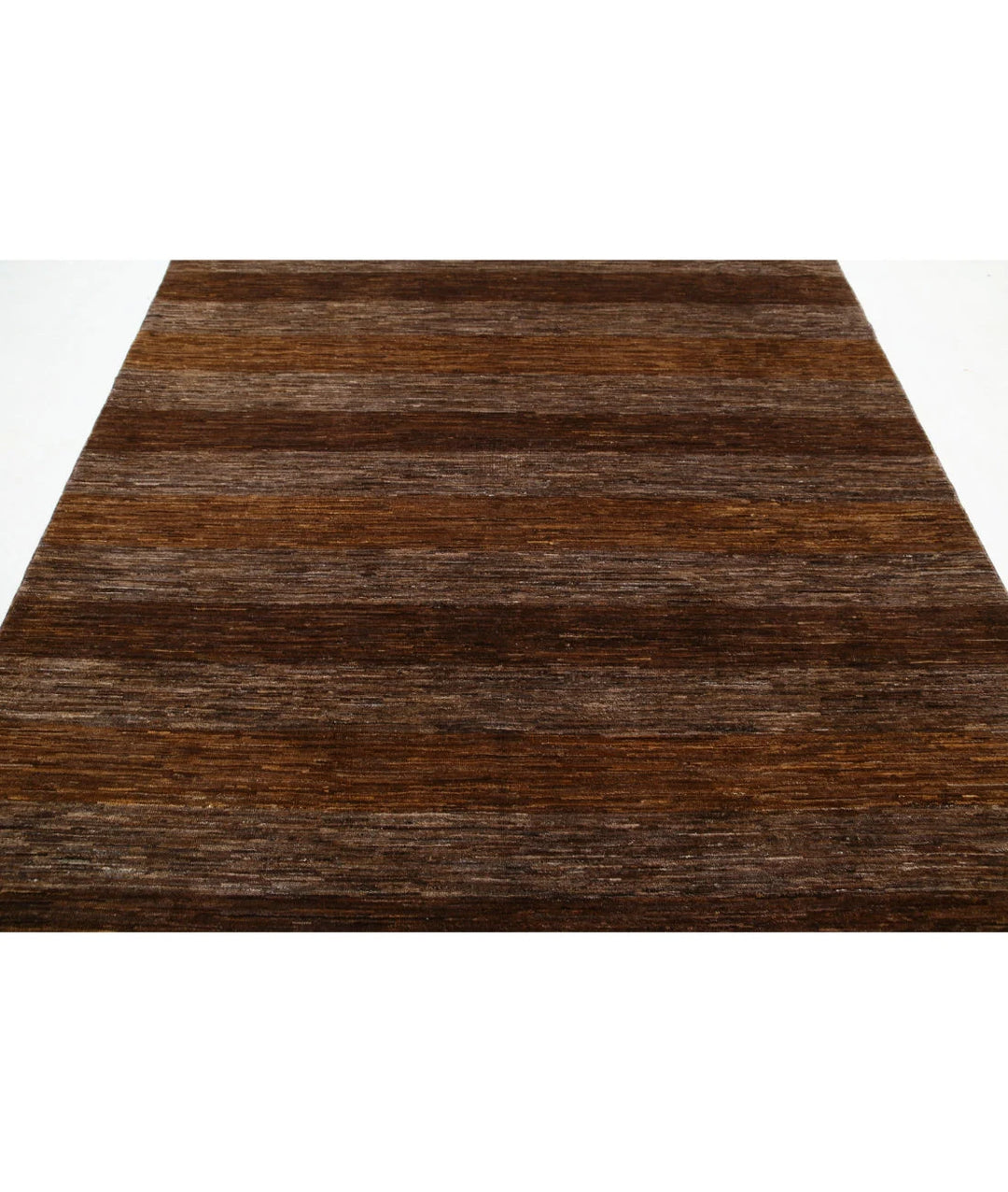 Afghan Modcar Rug 6' 7" x 7' 11" Hand-Knotted | No. AT34767