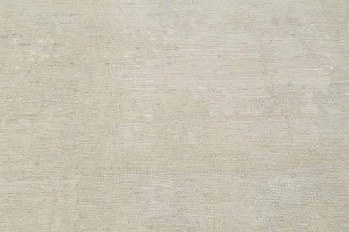 Afghan Oushak Rug 9' 0" x 11' 9" Hand-Knotted | No. AT34769