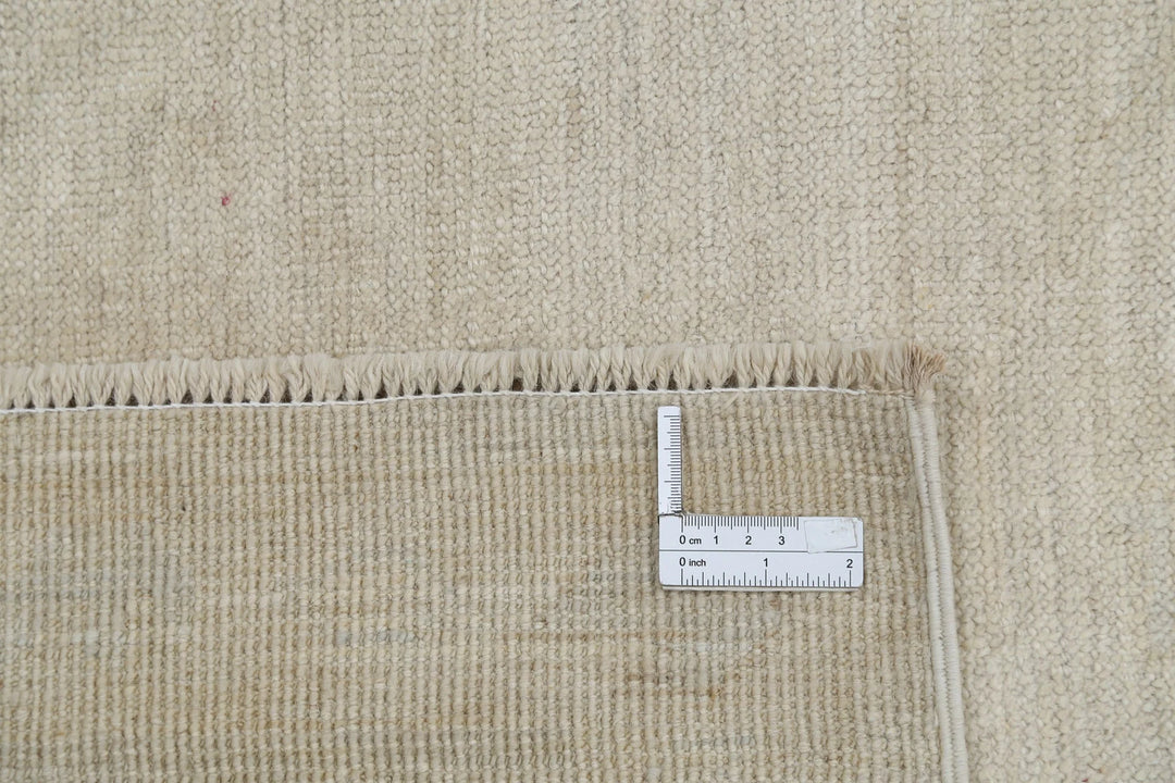 Afghan Oushak Rug 9' 0" x 11' 9" Hand-Knotted | No. AT34769
