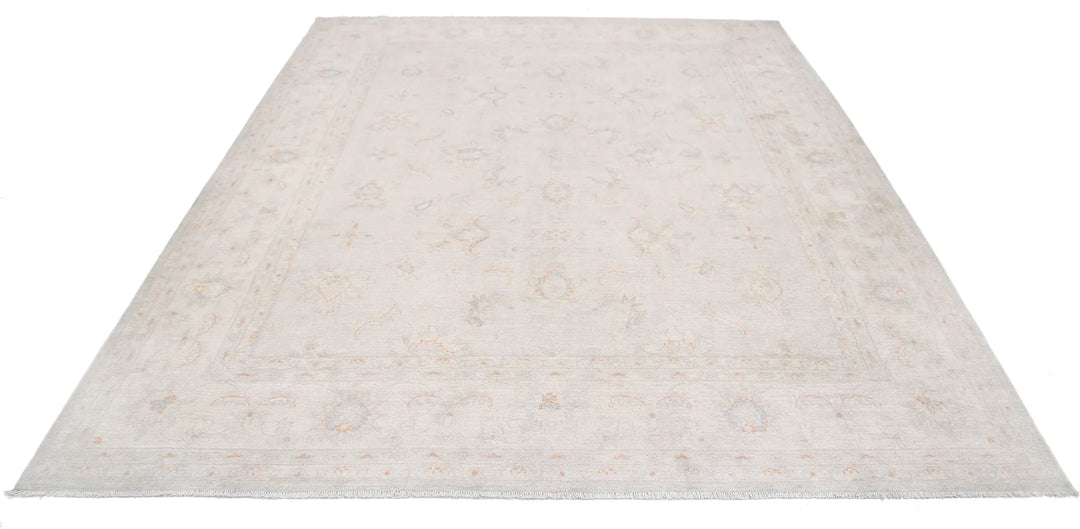 Afghan Serenity Rug 8' 1" x 9' 7" Hand-Knotted | No. AT34856