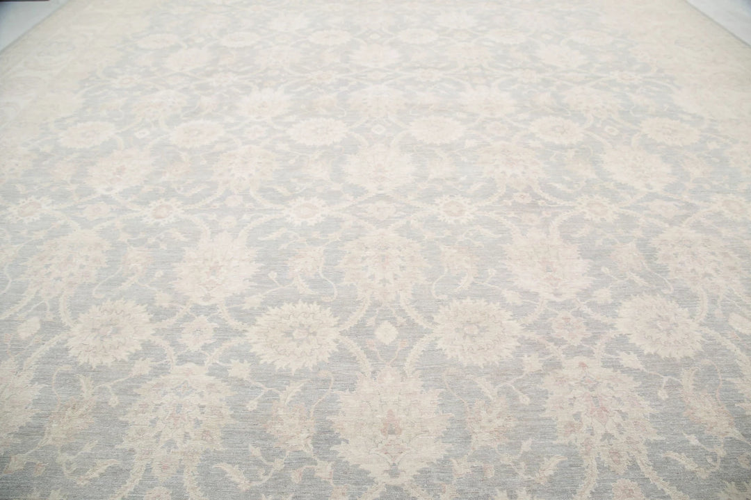 Afghan Serenity Rug 17' 8" x 22' 0" Hand-Knotted | No. AT34883