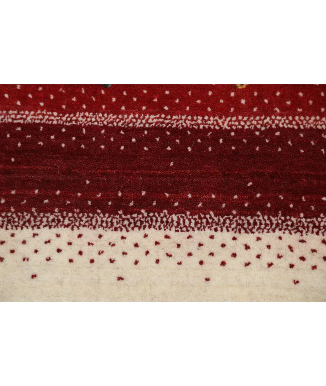 Ivory Indian Lori Rug 4' 7" x 6' 0" Hand-Knotted | No. AT34987