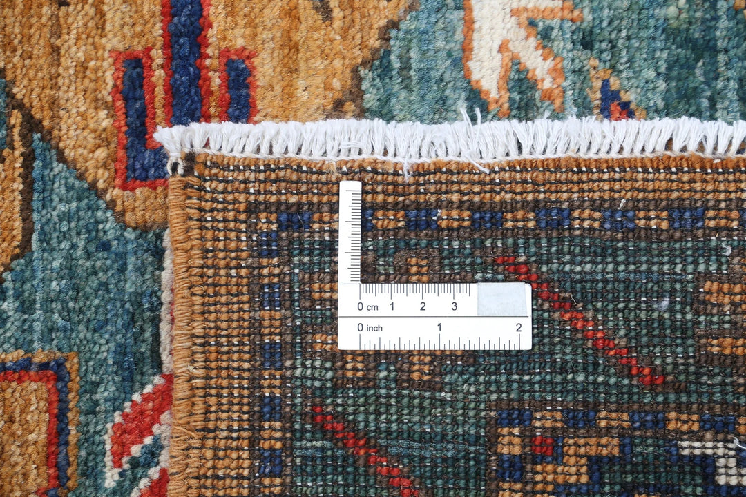 Afghan Humna Rug 5' 11" x 9' 0" Hand-Knotted | No. AT35025
