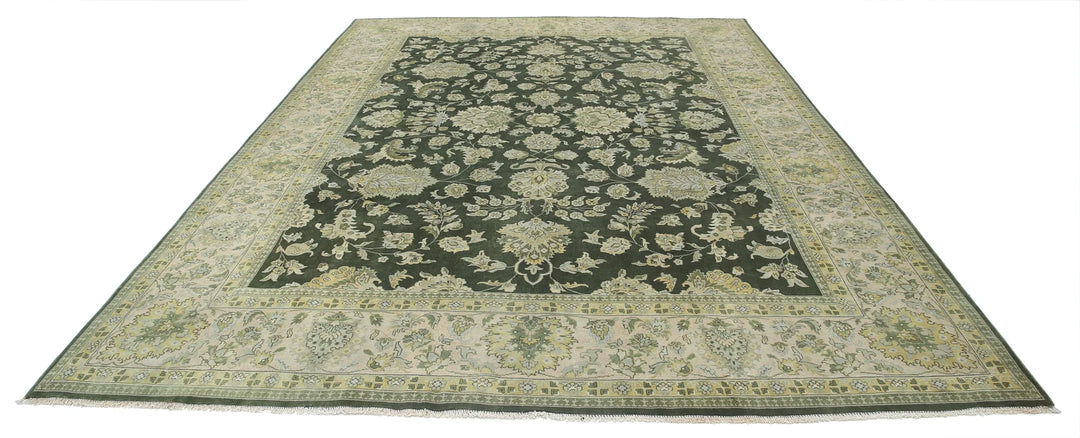 Indian Ziegler Rug 8' 9" x 12' 3" Hand-Knotted | No. AT35029