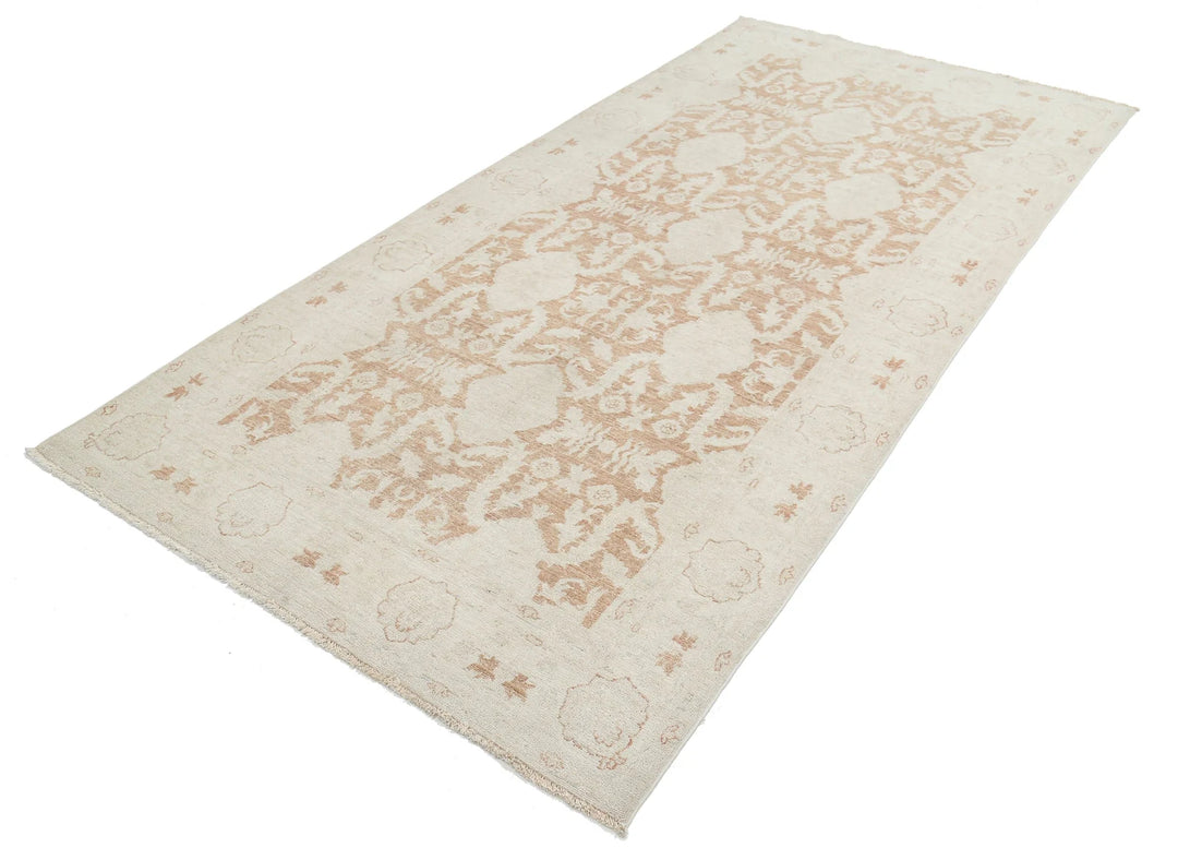 Afghan Serenity Rug 4' 8" x 9' 8" Hand-Knotted | No. AT35050
