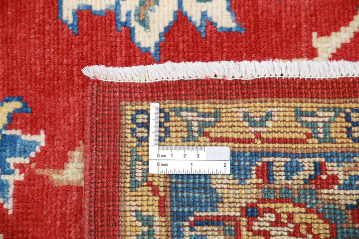 Afghan Ziegler Rug 5' 0" x 6' 5" Hand-Knotted | No. AT35604