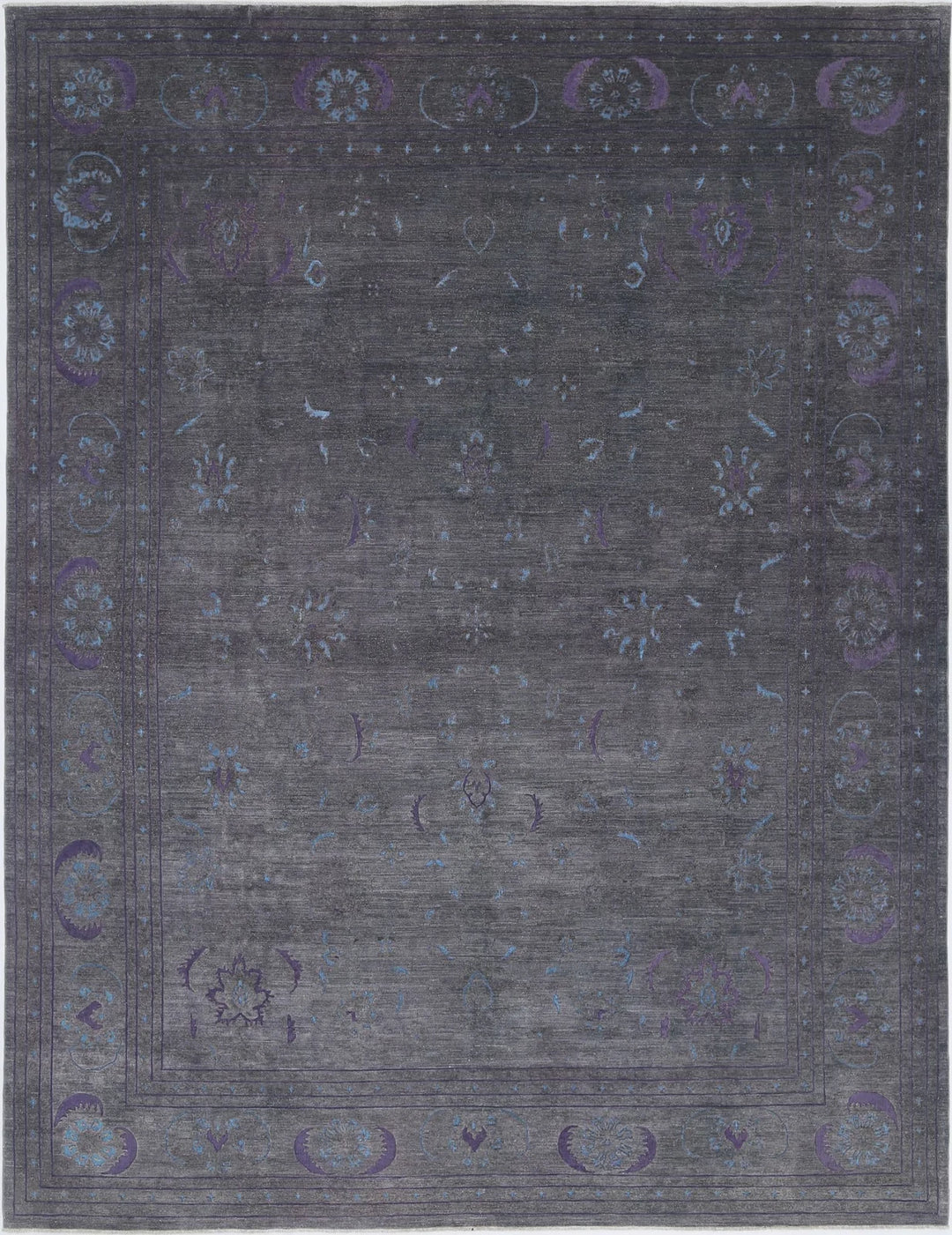 Afghan Oriental Rug 11' 9" x 14' 11" Hand-Knotted | No. AT35678