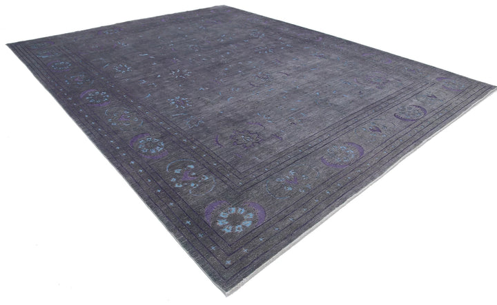 Afghan Oriental Rug 11' 9" x 14' 11" Hand-Knotted | No. AT35678