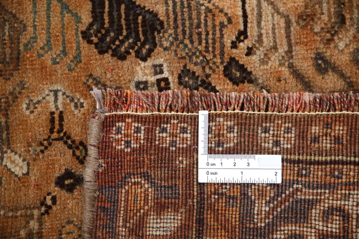 Persian Hamadan Rug 4' 10" x 7' 9" Hand-Knotted | No. AT35712