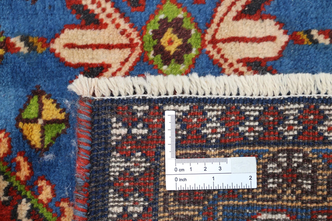 Persian Yalameh Rug 3' 7" x 5' 0" Hand-Knotted | No. AT35946