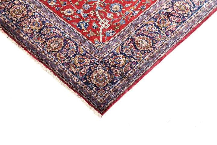 Persian Kashan Rug 4' 5" x 6' 9" Hand-Knotted | No. AT35963