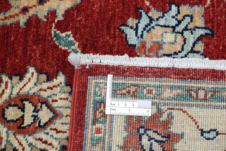 Afghan Ziegler Rug 2' 10" x 4' 2" Hand-Knotted | No. AT36200