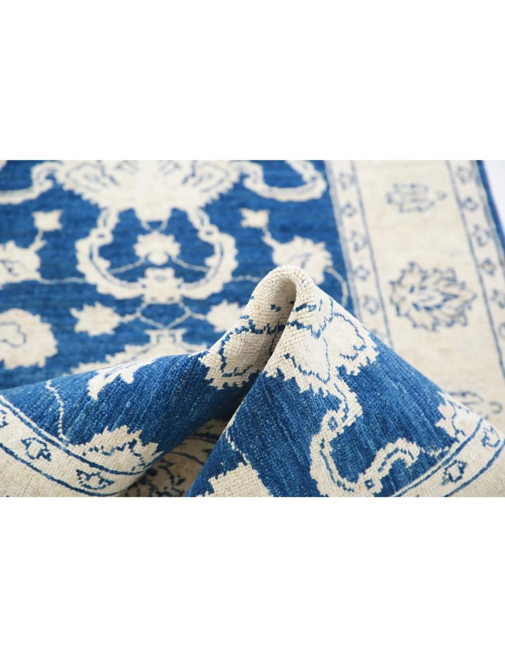 Afghan Sultanabad Runner Rug 2' 8" x 9' 9" Hand-Knotted | No. AT36235