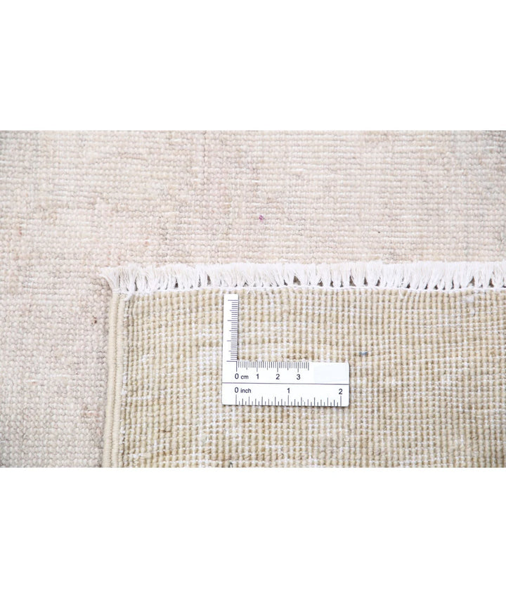 Ivory Afghan Serenity Rug 13' 0" x 16' 10" Hand-Knotted | No. AT36324
