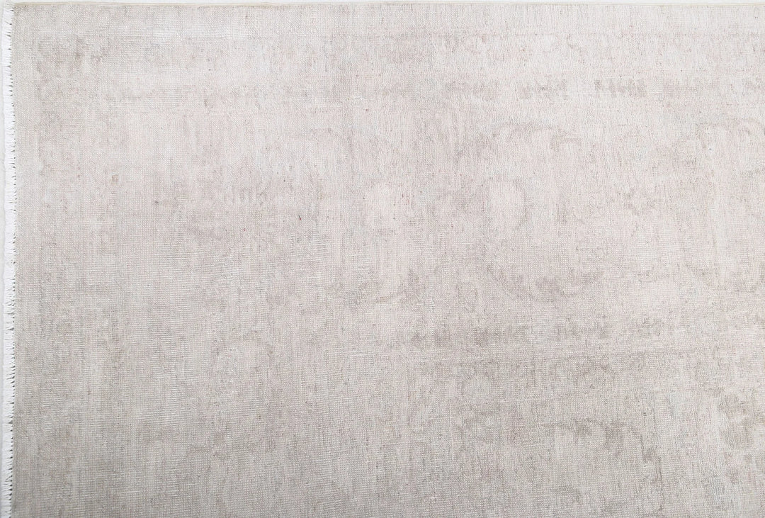 Ivory Afghan Serenity Rug 13' 0" x 16' 10" Hand-Knotted | No. AT36324