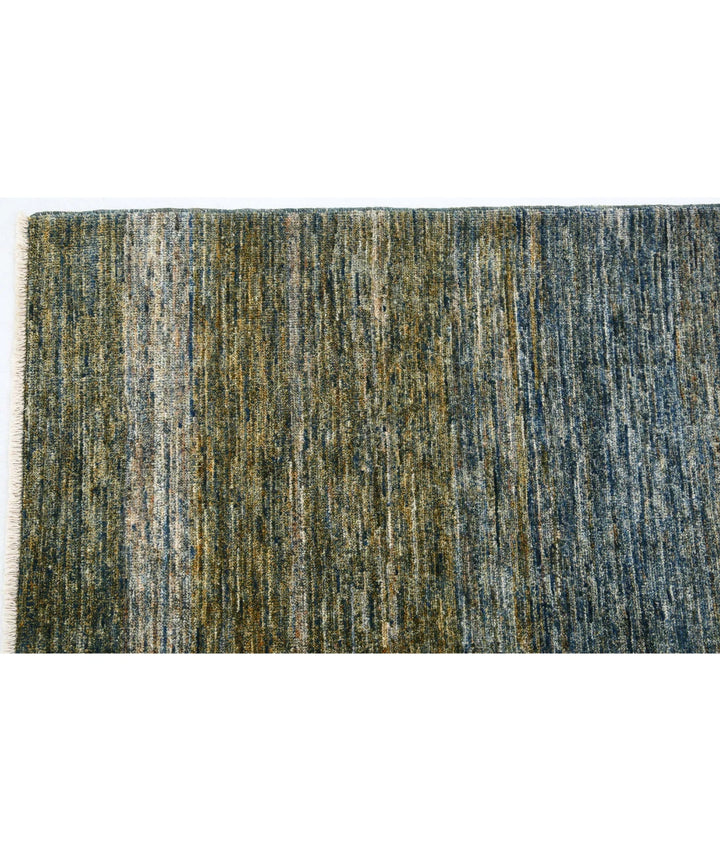 Afghan Modcar Rug 6' 0" x 8' 10" Hand-Knotted | No. AT36390