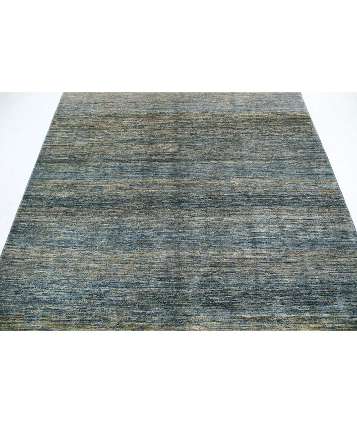 Afghan Modcar Rug 6' 0" x 8' 10" Hand-Knotted | No. AT36390