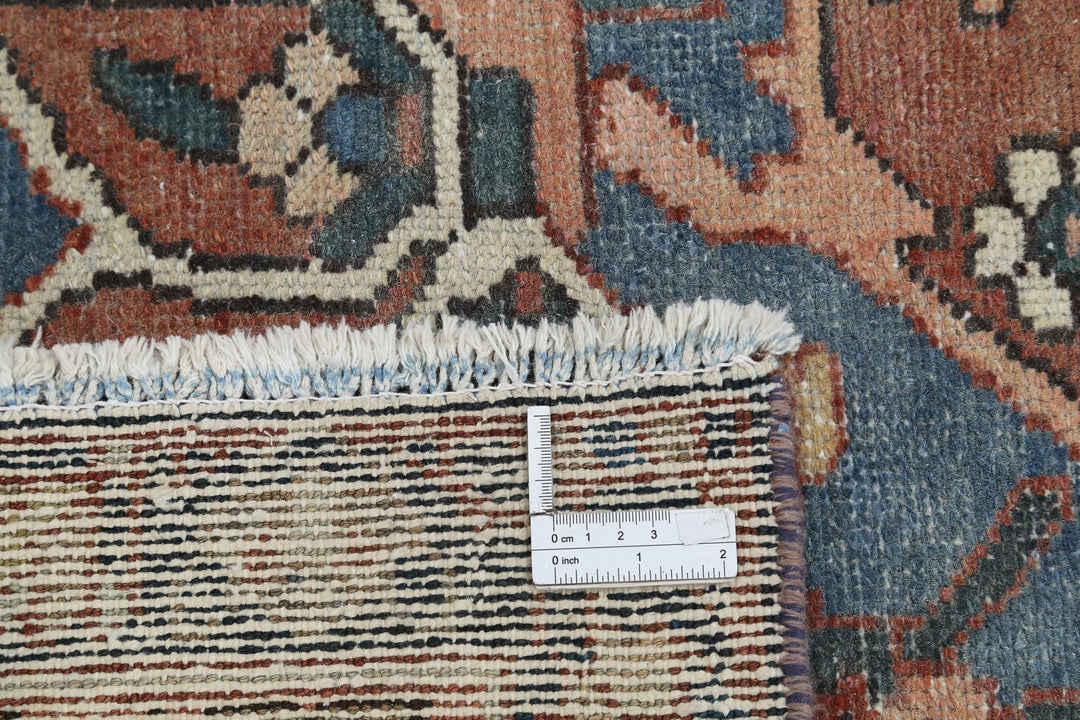 Persian Bakhtiari Vintage Rug 10' 0" x 11' 11" Hand-Knotted | No. AT36425