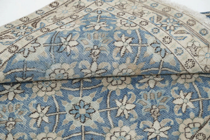 Persian Vintage Varamin Rug 3' 3" x 5' 0" Hand-Knotted | No. AT36463