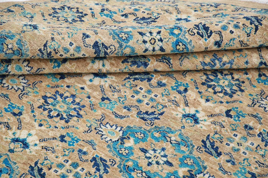 Afghan Art & Craft Rug 8' 10" x 11' 7" Hand-Knotted | No. AT36488