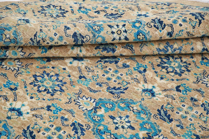 Afghan Art & Craft Rug 8' 10" x 11' 7" Hand-Knotted | No. AT36488