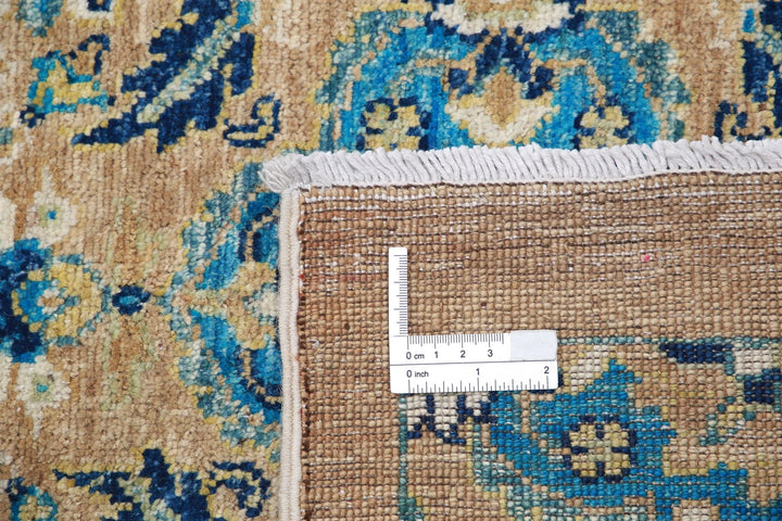 Afghan Art & Craft Rug 8' 10" x 11' 7" Hand-Knotted | No. AT36488