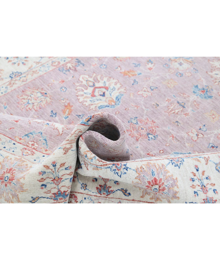 Afghan Ziegler Farhan Rug 4' 11" x 6' 6" Hand-Knotted | No. AT36583