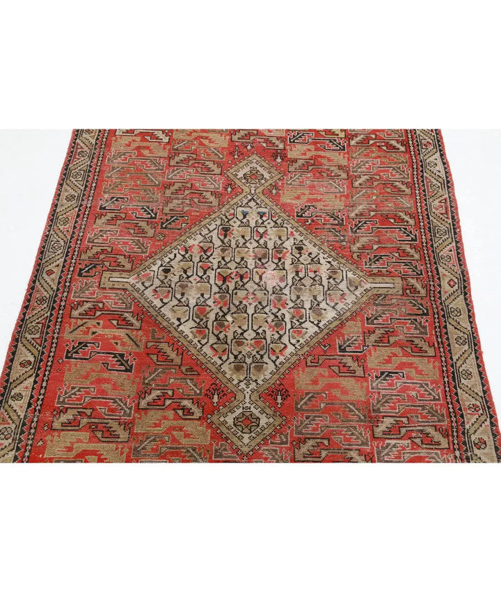 Persian Malayer Rug 3' 9" x 5' 7" Hand-Knotted | No. AT36722