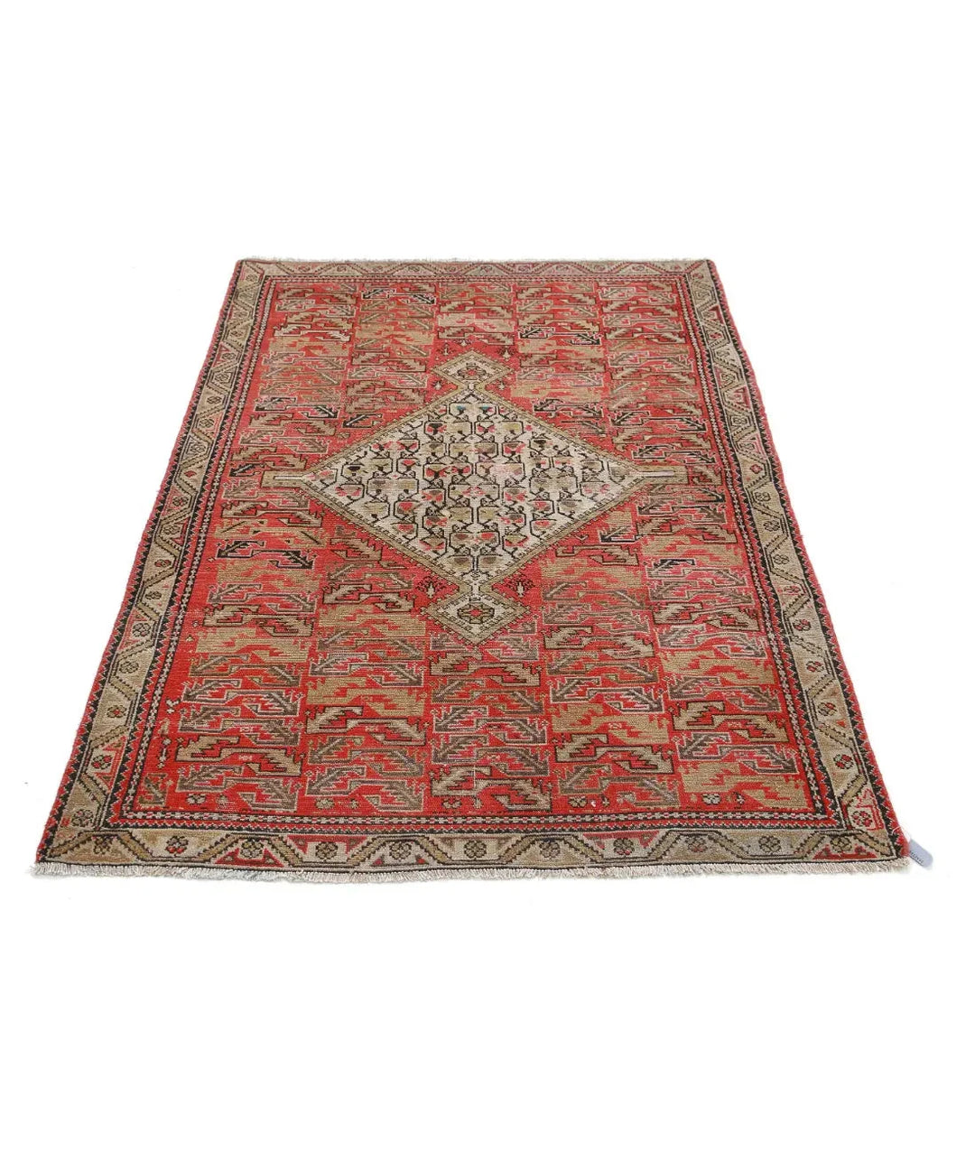 Persian Malayer Rug 3' 9" x 5' 7" Hand-Knotted | No. AT36722