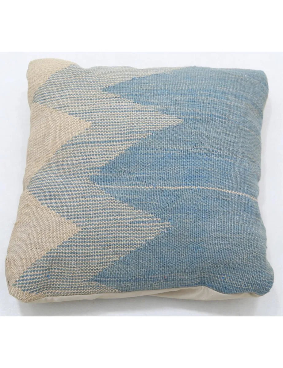 Afghan Tribal Pillow 1' 5" x 1' 5" Hand-Woven | No. AT36995