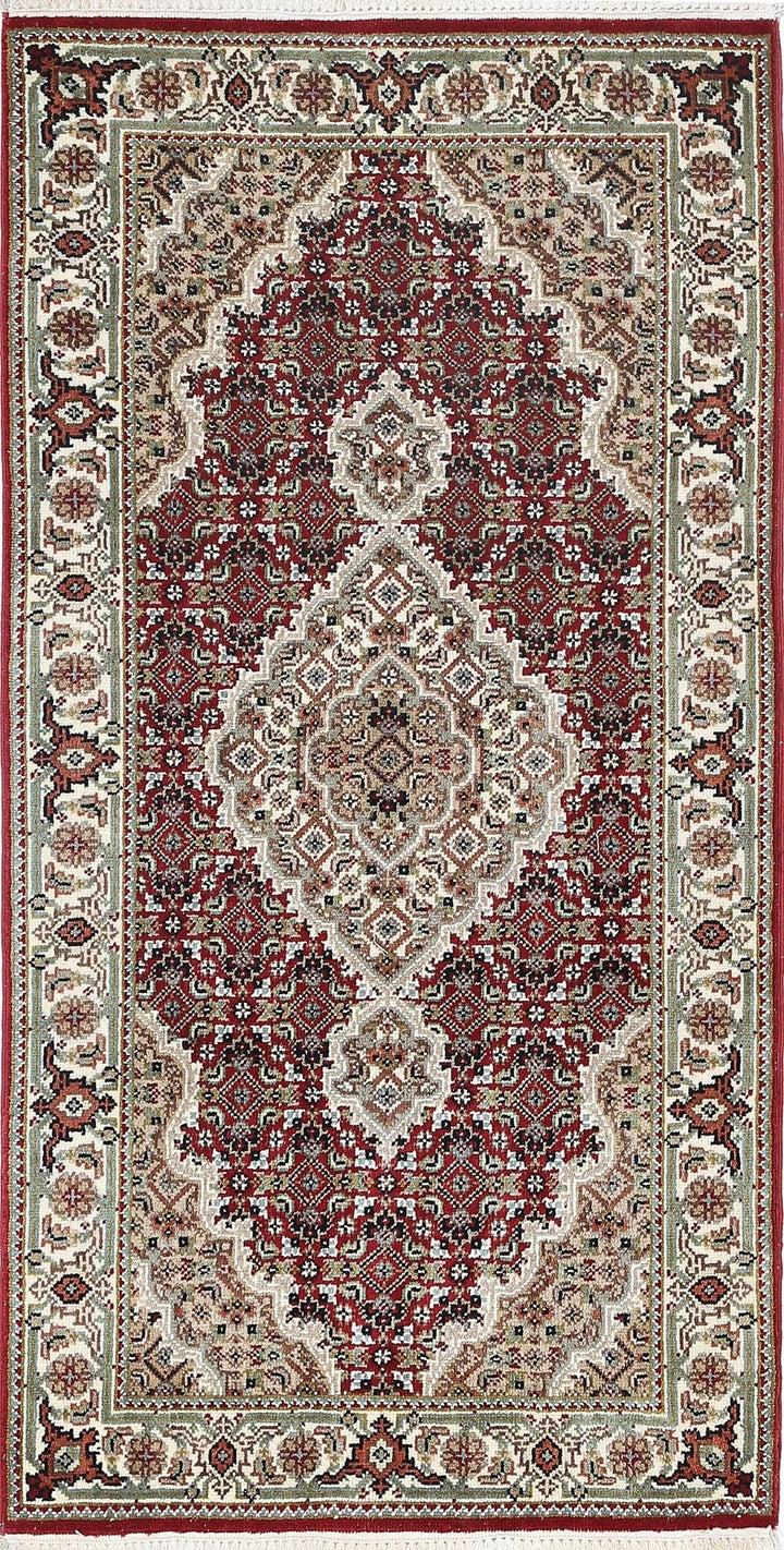 Red Indian Ziegler Rug 2' 3" x 4' 5" Hand-Knotted | No. AT36997