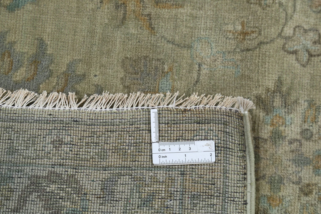 Indian Ziegler Rug 8' 10" x 11' 6" Hand-Knotted | No. AT37038