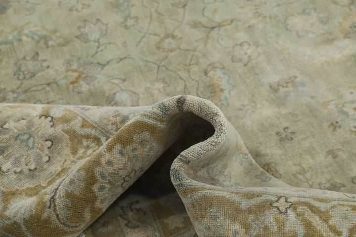 Indian Ziegler Rug 8' 10" x 11' 6" Hand-Knotted | No. AT37038