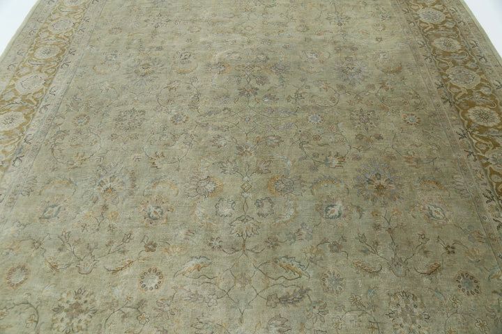 Indian Ziegler Rug 8' 10" x 11' 6" Hand-Knotted | No. AT37038