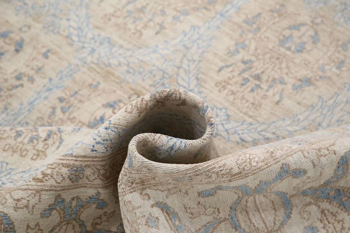 Afghan Serenity Rug 7' 7" x 9' 5" Hand-Knotted | No. AT37163