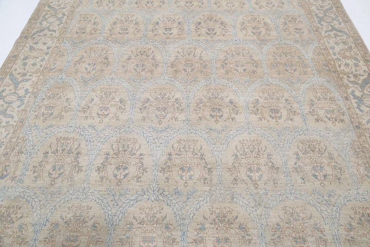 Afghan Serenity Rug 7' 7" x 9' 5" Hand-Knotted | No. AT37163
